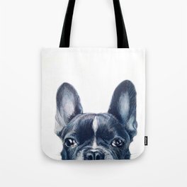 FrenchBulldog 2 Dog illustration original painting print Tote Bag