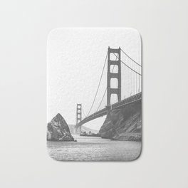 San Francisco Golden Gate Bridge Bath Mat