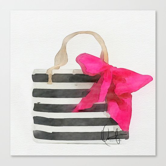 French Outing Canvas Print
