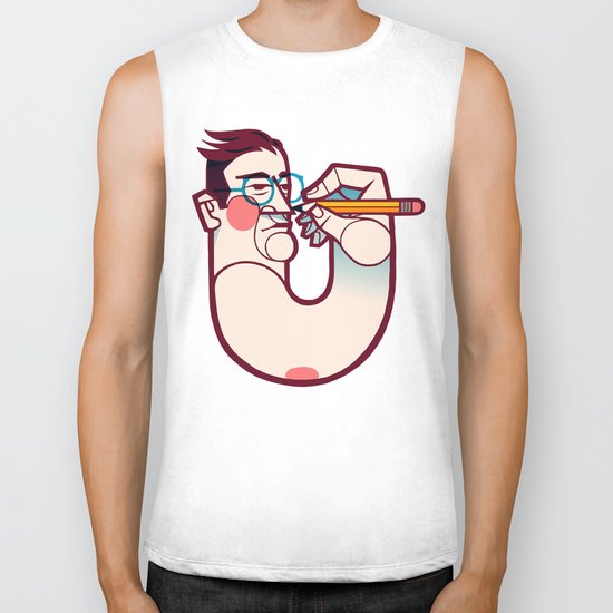 Go draw yourself Biker Tank