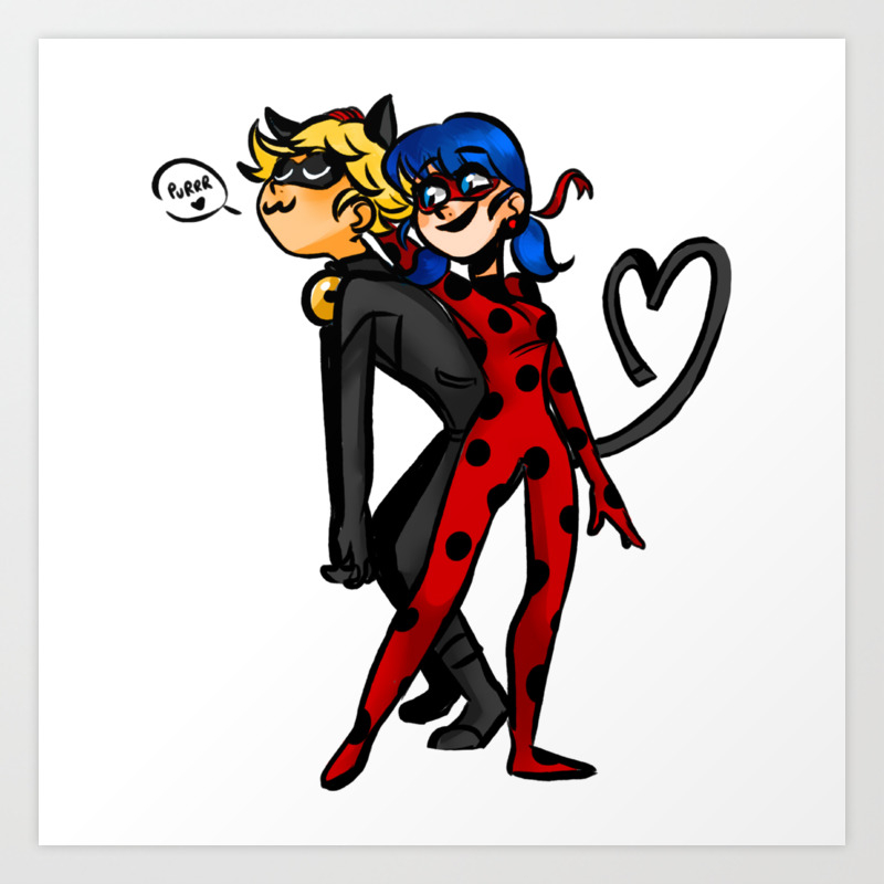 Miraculous Ladybug Art Print By Yeajeedraws Society6