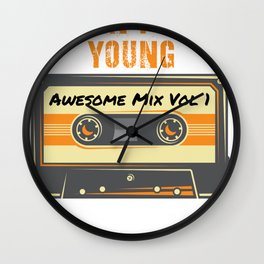 When I Was Young Mix Vol 1 Wall Clock