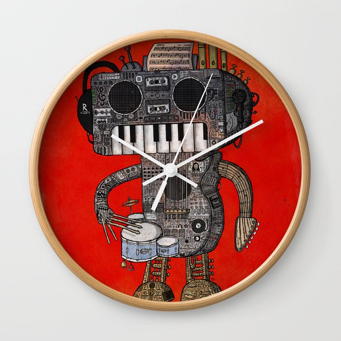 Musicbot Wall Clock