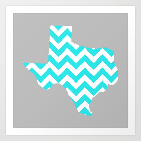 TEXAS Art Print