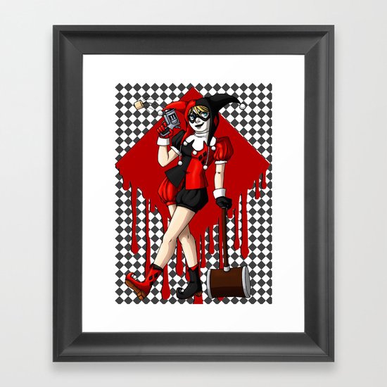 The Harlequin Framed Art Print