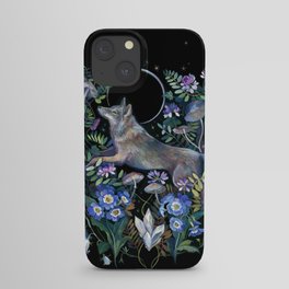 Moon Wolf iPhone Case