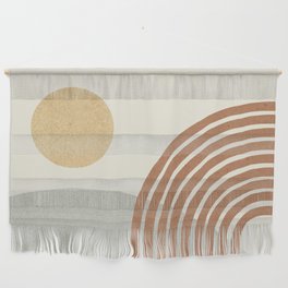 Sunny Hill - landscape Wall Hanging