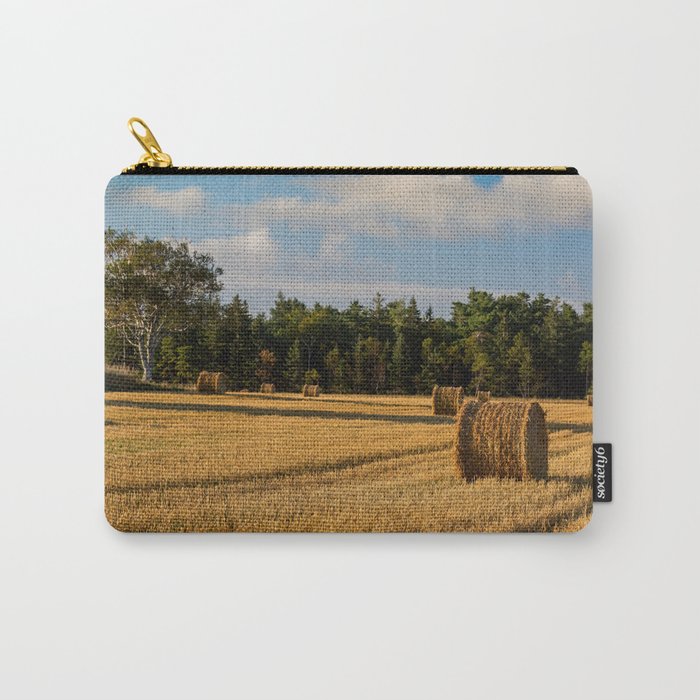PEI Rural Hay Bales 2 Carry-All Pouch