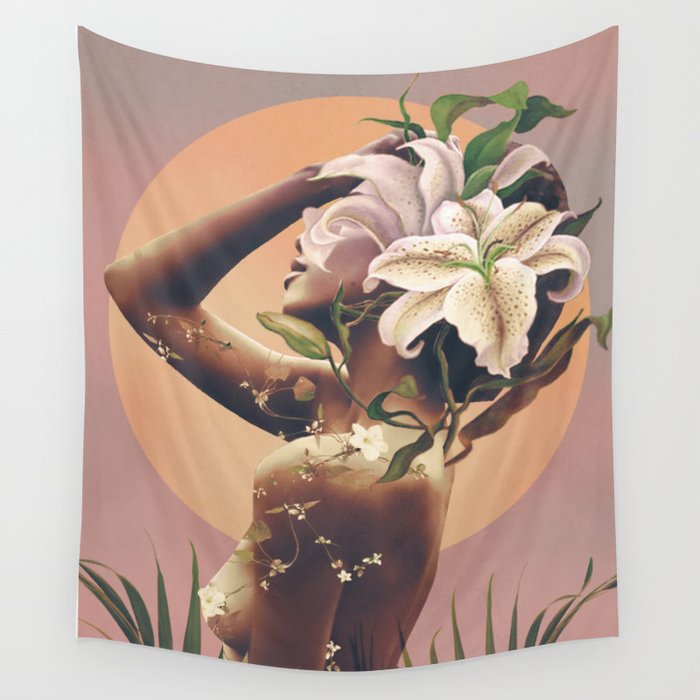 Floral beauty 3 Wall Tapestry