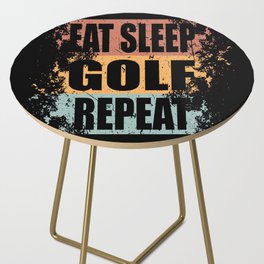 Golf Saying Funny Side Table