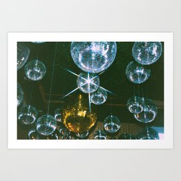 Disco Ball Ceiling Poster