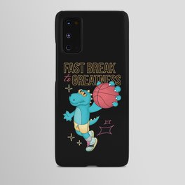 Dino The Basketball Player Android Case