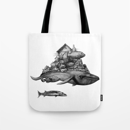 Whale Tote Bag