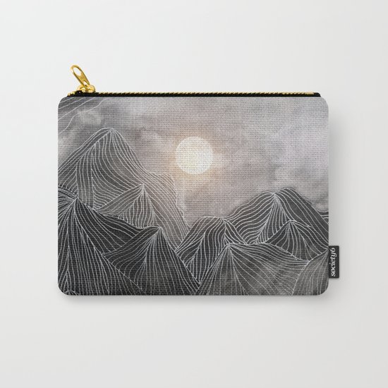 Lines in the mountains VIII Carry-All Pouch