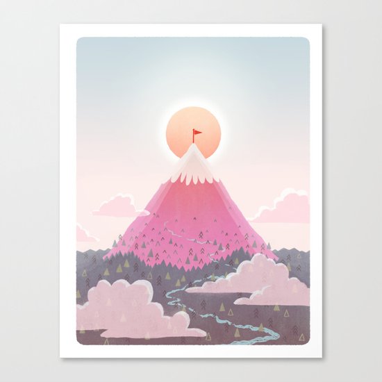 Mt. Magic Canvas Print