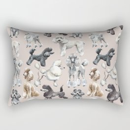 Poodles Rectangular Pillow