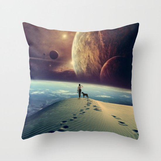 Explorer Throw Pillow