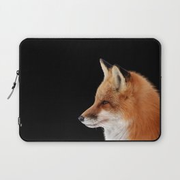 Fox (black background) 2 Laptop Sleeve