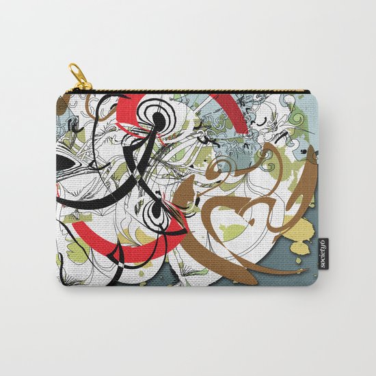 abstract Carry-All Pouch