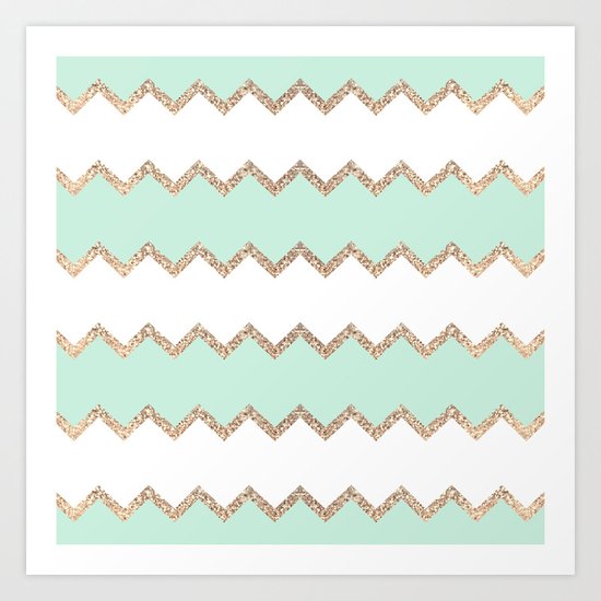 AVALON SEAGREEN Art Print