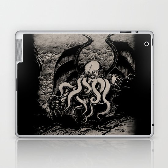 The Rise of Great Cthulhu Laptop & iPad Skin
