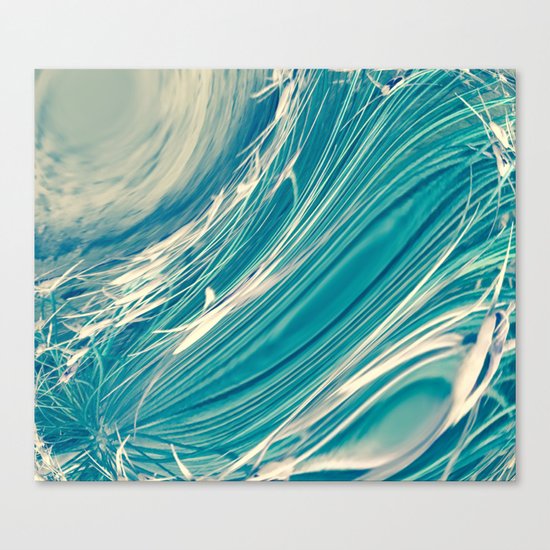 Neptune's Wild Ocean Canvas Print