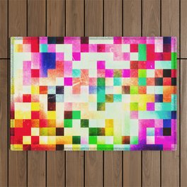 GROWN UP PIXELS Outdoor Rug