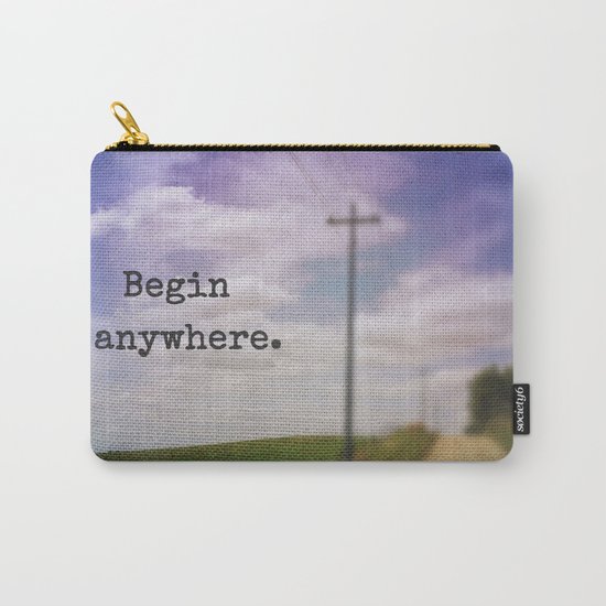 Begin Anywhere Carry-All Pouch