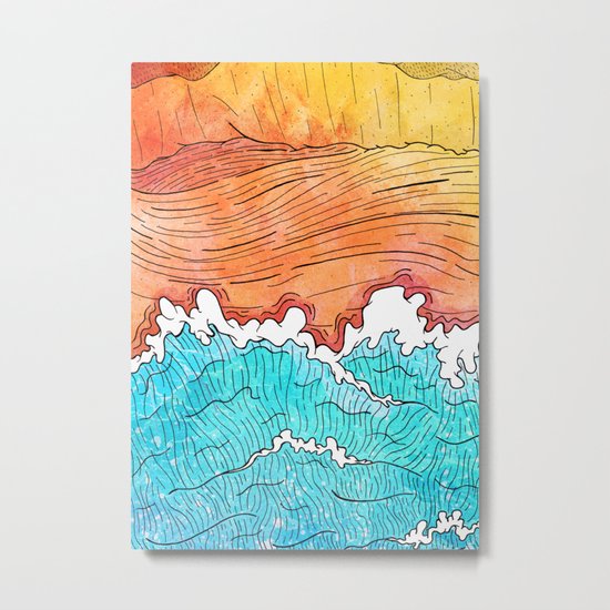Seashore Metal Print