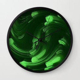 Green Blend Wall Clock