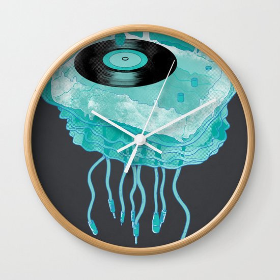 Deep Sea Audiophile Wall Clock