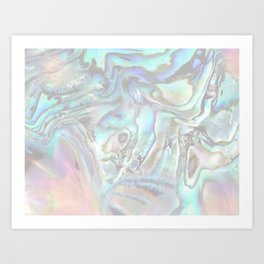 abalone whisper Art Print
