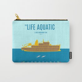 The Life Aquatic - Alternative Movie Poster Carry-All Pouch | Pop Art, Graphic Design, Illustration, Movies & TV 