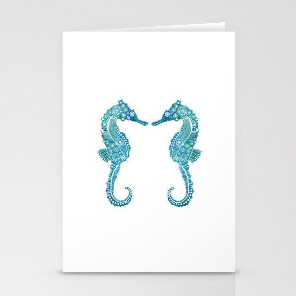 Seahorse Love Stationery Cards