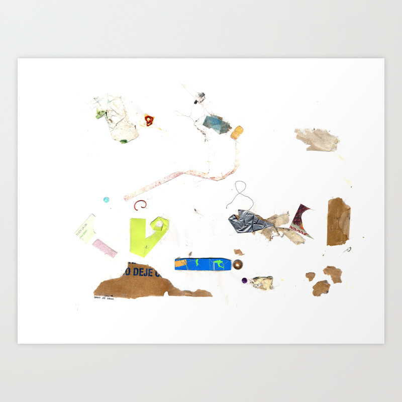 Old Art Studio Floor Scrap Painting No 1 Work Your Way To The