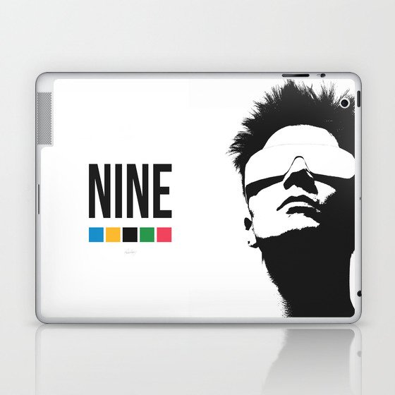 NINE by Kelvin Huggins Laptop & iPad Skin