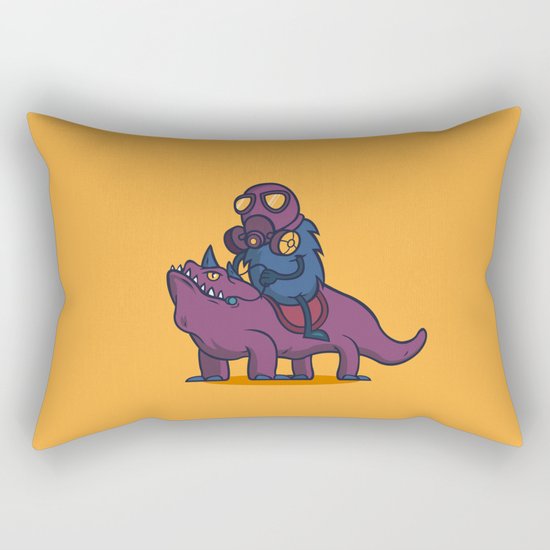 MNSTR 01 Rectangular Pillow