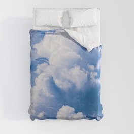 Stormy Clouds Pattern Duvet Cover