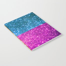Glitter Trendy 4 Colors Collection Notebook