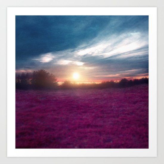 Sunset I C. Art Print