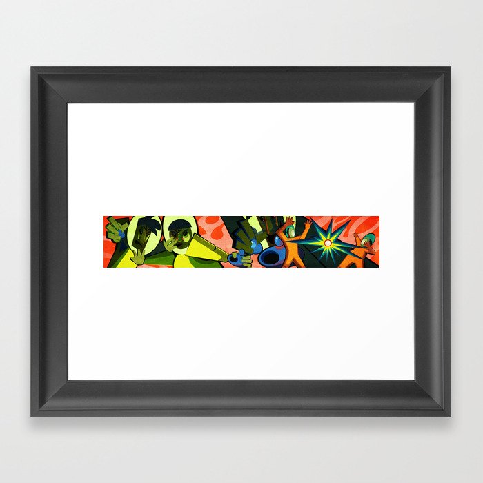 Brothers in Arms Series #5 Framed Art Print