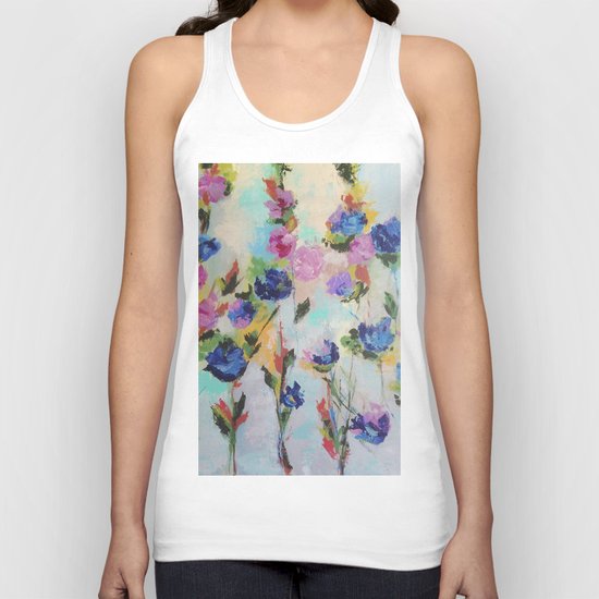 Flowers 3 Unisex Tank Top