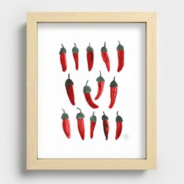 Chiles Recessed Framed Print