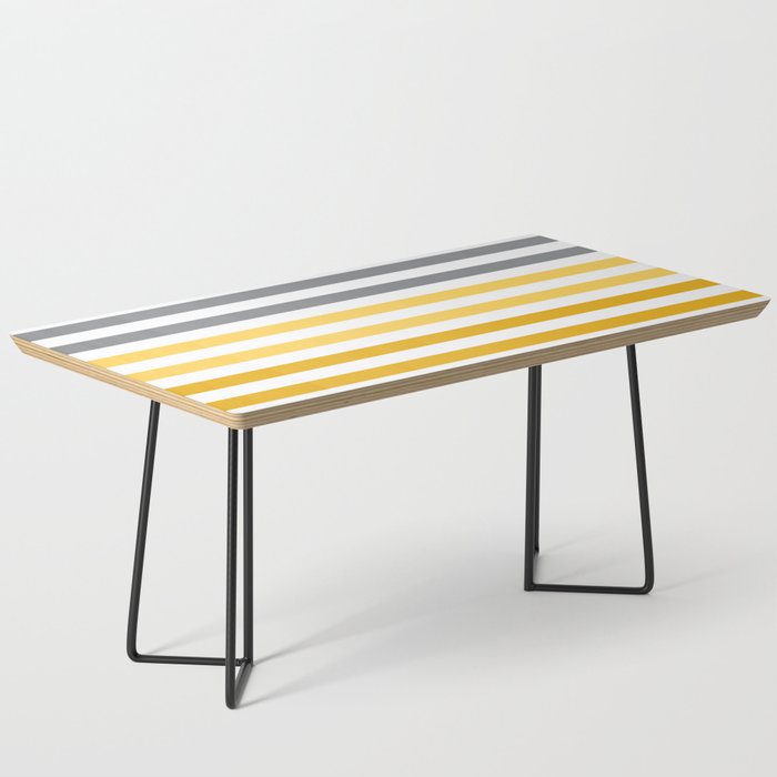Stripes Gradient - Yellow Coffee Table