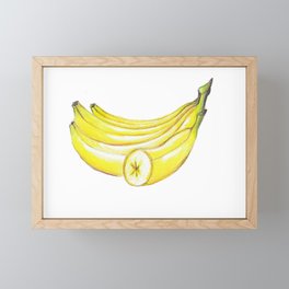 Bananas Framed Mini Art Print