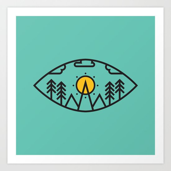 Awake Art Print