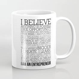 Entrepreneur Manifesto Coffee Mug