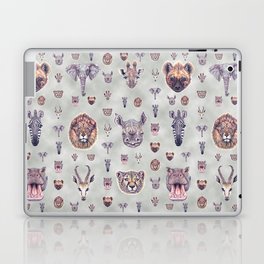 African Mammals Poster and Pattern Laptop & iPad Skin