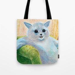 A moment's Rest by Louis Wain Tote Bag