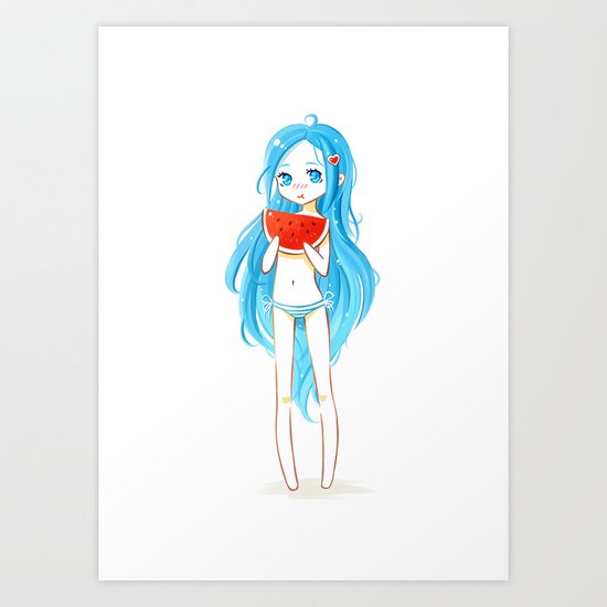 Watermelon 3 Art Print
